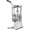 VEVOR Commercial French Fry Cutter with 4 Replacement Blades, 1/4″ and 3/8″ Blade Easy Dicer Chopper, 6-wedge Slicer and 6-wedge Apple Corer, Lemon Po