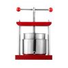 VEVOR Fruit Wine Press Manual Press for Wine Making 0.8 Gal/3L Stainless Steel