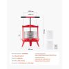 Fruit Wine Press Manual Press for Wine Making 2.38 Gal/9L Stainless Steel