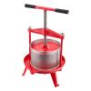 Fruit Wine Press Manual Press for Wine Making 2.38 Gal/9L Stainless Steel