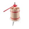 Fruit Wine Press Manual Press for Wine Making 4.75 Gal/18L Wood Basket