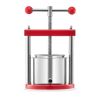 Fruit Wine Press Manual Press for Wine Making 0.44 Gal/1.65L Stainless Steel