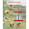Fruit Wine Press Manual Press for Wine Making 0.8 Gal/3L Stainless Steel
