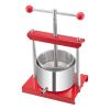Fruit Wine Press Manual Press for Wine Making 0.8 Gal/3L Stainless Steel