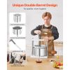 Fruit Wine Press Manual Press for Wine Making 1.45 Gal/5L Stainless Steel