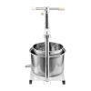 Fruit Wine Press Manual Press for Wine Making 1.45 Gal/5L Stainless Steel