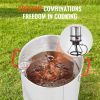 VEVOR Turkey Deep Fryer, 30-qt Turkey Fryer Boiler Steamer Cooker Set, Outdoor Aluminum Seafood Frying Pot, 54,000 BTU Burner Propane Gas Boiler, Incl