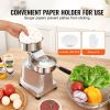 VEVOR Commercial Burger Patty Maker, 130mm/5inch Hamburger Beef Patty Maker, Heavy Duty Food-Grade Stainless Steel Bowl Burger Press Machine, Kitchen