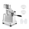 VEVOR Commercial Burger Patty Maker, 130mm/5inch Hamburger Beef Patty Maker, Heavy Duty Food-Grade Stainless Steel Bowl Burger Press Machine, Kitchen
