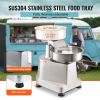 VEVOR Commercial Burger Patty Maker, 150mm/6inch Hamburger Beef Patty Maker, Heavy Duty Food-Grade Stainless Steel Bowl Burger Press Machine, Kitchen