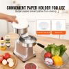 VEVOR Commercial Burger Patty Maker, 150mm/6inch Hamburger Beef Patty Maker, Heavy Duty Food-Grade Stainless Steel Bowl Burger Press Machine, Kitchen
