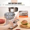 VEVOR Commercial Burger Patty Maker, 150mm/6inch Hamburger Beef Patty Maker, Heavy Duty Food-Grade Stainless Steel Bowl Burger Press Machine, Kitchen