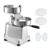 VEVOR Commercial Burger Patty Maker, 150mm/6inch Hamburger Beef Patty Maker, Heavy Duty Food-Grade Stainless Steel Bowl Burger Press Machine, Kitchen