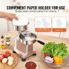 VEVOR Commercial Burger Patty Maker, Hamburger Beef Patty Maker with 3 Convertible Mold(4/5/6-inch), Heavy Duty Stainless Steel Burger Press Machine,