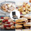VEVOR Mini Dutch Pancake Maker, 1.7-Inch Diameter Mini Pancake Poffertjes Machine Electric Poffertjes for 25PCs Round Pancakes, 850W Commercial Pancak