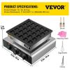 VEVOR Mini Dutch Pancake Maker, Heart-Shaped Dutch Pancake Machine, 25PCs Pancake Maker Electric Commercial, 850W Mini Pancake Maker, 110V Proffertjes