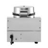 VEVOR Commercial Round Waffle Maker Nonstick 1100W Stainless Steel 110V Temperature and Time Control, Suitable for Restaurant Bakeries Snack Bar Famil