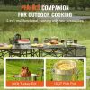 VEVOR Turkey Deep Fryer, 30-qt Turkey & 10-qt Fish Steamer Cooker Set, Outdoor Aluminum Seafood Frying Pot, 54,000 BTU Burner Propane Gas Boiler, Incl