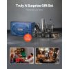 Cocktail Shaker Set 13 Pcs Bartender Kit Stainless Steel Bar Tool Set Gunmetal