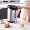 VEVOR Hot Water Dispenser, Adjustable 4 Temperatures Water Boiler and Warmer, 304 Stainless Steel Countertop Water Heater, 3-Way Dispense for Tea, Cof