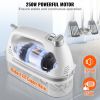 VEVOR Electric Hand Mixer, 5-Speed, 250 Watt Portable Electric Handheld Mixer, with Turbo Boost Beaters Dough Hooks Whisk Storage Case, Baking Supplie