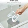 VEVOR Automatic Ice Cream Maker with Built-in Compressor, 2 Quart No Pre-freezing Fruit Yogurt Machine, Stainless Steel Electric Sorbet Maker, 3 Modes