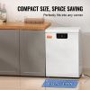 VEVOR Chest Freezer, 3.5 cu.ft / 99 L Compact Deep Freezer, Free Standing Top Open Door Chest Freezers with 2 Removable Baskets & Adjustable Thermosta