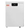 VEVOR Chest Freezer, 3.5 cu.ft / 99 L Compact Deep Freezer, Free Standing Top Open Door Chest Freezers with 2 Removable Baskets & Adjustable Thermosta
