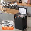 VEVOR Chest Freezer, 2.22 Cu.ft / 63 L Compact Deep Freezer, Free Standing Top Open Door Chest Freezers with 2 Removable Baskets & Adjustable Thermost