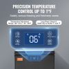 VEVOR Chest Freezer, 2.22 Cu.ft / 63 L Compact Deep Freezer, Free Standing Top Open Door Chest Freezers with 2 Removable Baskets & Adjustable Thermost