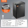 VEVOR Chest Freezer, 2.22 Cu.ft / 63 L Compact Deep Freezer, Free Standing Top Open Door Chest Freezers with 2 Removable Baskets & Adjustable Thermost