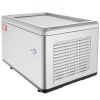 VEVOR Fried Ice Cream Roll Machine, 19.3" x 14.9" Stir-Fried Ice Cream Pan, Stainless Steel Rolled Ice Cream Maker with Compressor and 2 Scrapers, for