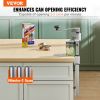 VEVOR Manual Can Opener, Commercial Table Opener for Large Cans, Heavy Duty Can Opener with Base, Adjustable Height Industrial Jar Opener For Cans Up