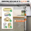 VEVOR Manual Can Opener, Commercial Table Opener for Large Cans, Heavy Duty Can Opener with Base, Adjustable Height Industrial Jar Opener For Cans Up