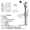 VEVOR Manual Can Opener, Commercial Table Opener for Large Cans, Heavy Duty Can Opener with Base, Adjustable Height Industrial Jar Opener For Cans Up