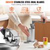 VEVOR Manual Can Opener, Commercial Table Clamp Opener for Large Cans, Heavy Duty Can Opener with Base, Adjustable Height Industrial Jar Opener For Ca