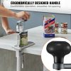 VEVOR Manual Can Opener, Commercial Table Clamp Opener for Large Cans, Heavy Duty Can Opener with Base, Adjustable Height Industrial Jar Opener For Ca