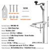 VEVOR Manual Can Opener, Commercial Table Clamp Opener for Large Cans, Heavy Duty Can Opener with Base, Adjustable Height Industrial Jar Opener For Ca