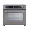 VEVOR 12-IN-1 Air Fryer Toaster Oven, 25L Convection Oven, 1700W Stainless Steel Toaster Ovens Countertop Combo with Grill, Pizza Pan, Gloves, 12 Slic