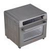 VEVOR 12-IN-1 Air Fryer Toaster Oven, 25L Convection Oven, 1700W Stainless Steel Toaster Ovens Countertop Combo with Grill, Pizza Pan, Gloves, 12 Slic