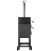 VEVOR Outdoor Pizza Oven, 12" Wood Fire Oven, 2-Layer Pizza Oven Wood Fired, Wood Burning Outdoor Pizza Oven with 2 Removable Wheels, 700℉ Max Tempera