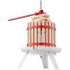 VEVOR Fruit Wine Press, 4.75 Gallon/18L, Solid Wood Basket with 8 Blocks, Manual Juice Maker, Cider Apple Grape Tincture Vegetables Honey Olive Oil Ma