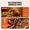 VEVOR Stainless Steel Shawarma Grill Machine Vertical Gyro Rotisserie Doner
