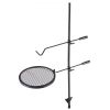 VEVOR Swivel Campfire Grill, Fire Pit Grill Grate over Fire Pits, Heavy Duty Steel Grill Grates, 360° Adjustable Open Fire Outdoor Cooking Equipment,