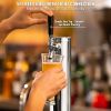 VEVOR Kegerator Tower Kit, Single Tap Beer Conversion Kit, Stainless Steel Keg Beer Tower Dispenser with Dual Gauge CGA320 Regulator & D-System Keg Co