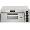 VEVOR Commercial Pizza Oven Countertop, 14" Single Deck Layer, 110V 1300W Stainless Steel Electric Pizza Oven with Stone and Shelf, Multipurpose Indoo