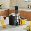 VEVOR Juicer Machine, 850W Motor Centrifugal Juice Extractor, Easy Clean Centrifugal Juicers, Big Mouth Large 3" Feed Chute for Fruits and Vegetables,
