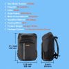 VEVOR Cooler Backpack, 28 Cans Backpack Cooler Leakproof, Waterproof Insulated Backpack Cooler, Lightweight Beach Cooler Bag with Shoulder Padding and
