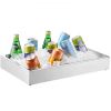 Countertop Food Serving Display Container Condiment Dispenser Tray with Lid