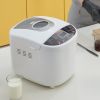 VEVOR Bread Maker, 19-in-1 2LB Dough Machine, Nonstick Ceramic Pan Automatic Breadmaker with Gluten Free Setting, Whole Wheat Bread Making, Digital, P